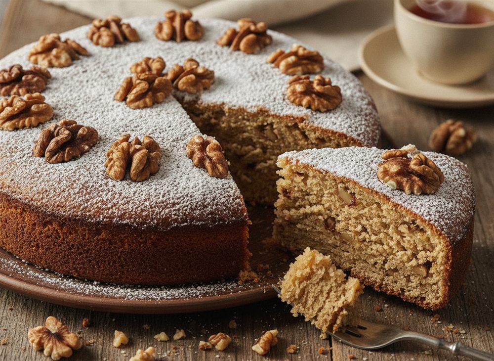 Bolo de noz