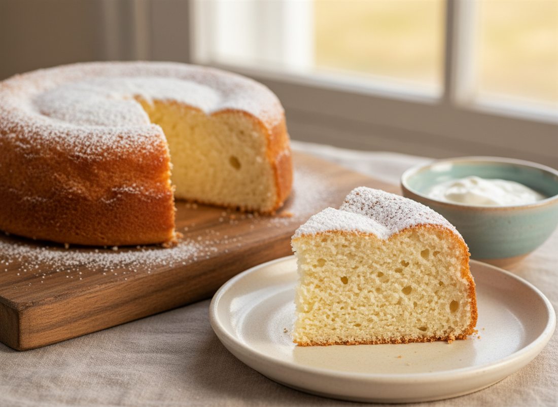 Bolo de iogurte fofinho