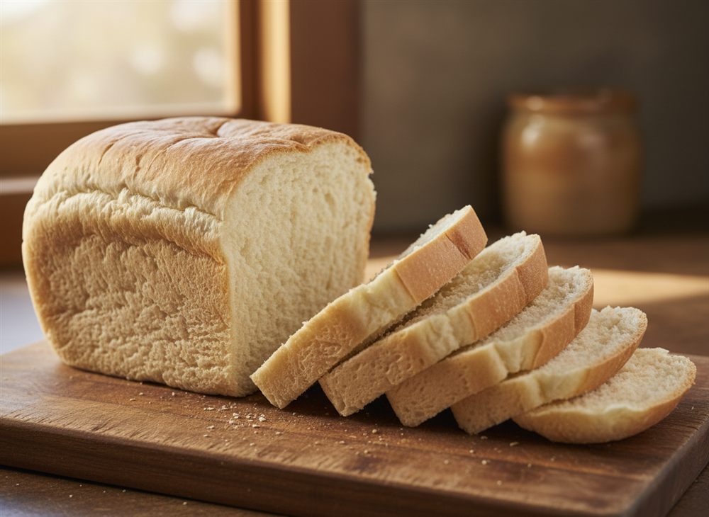 Pão de forma fatiado para sanduíche