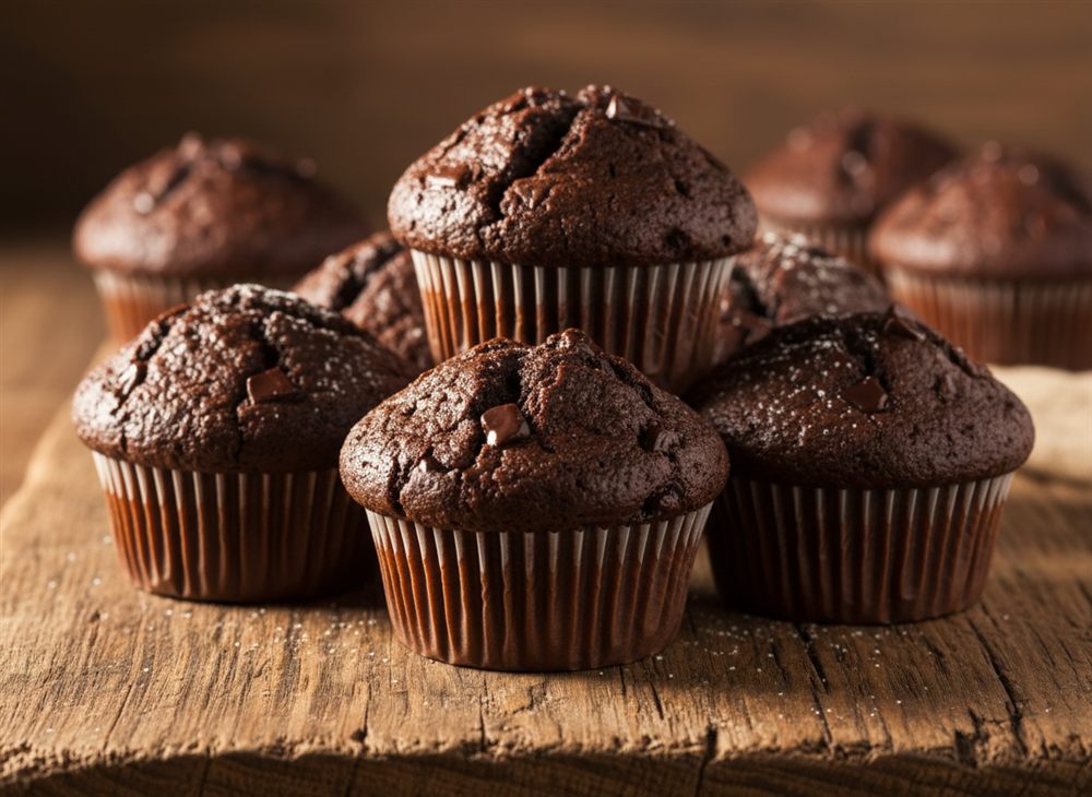 Queques de chocolate