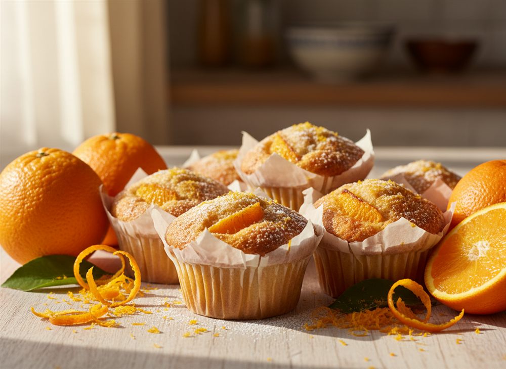Queques de laranja