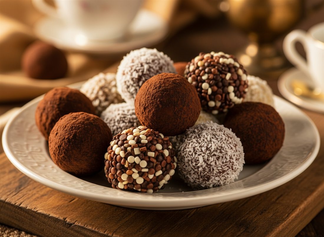 Trufas de chocolate